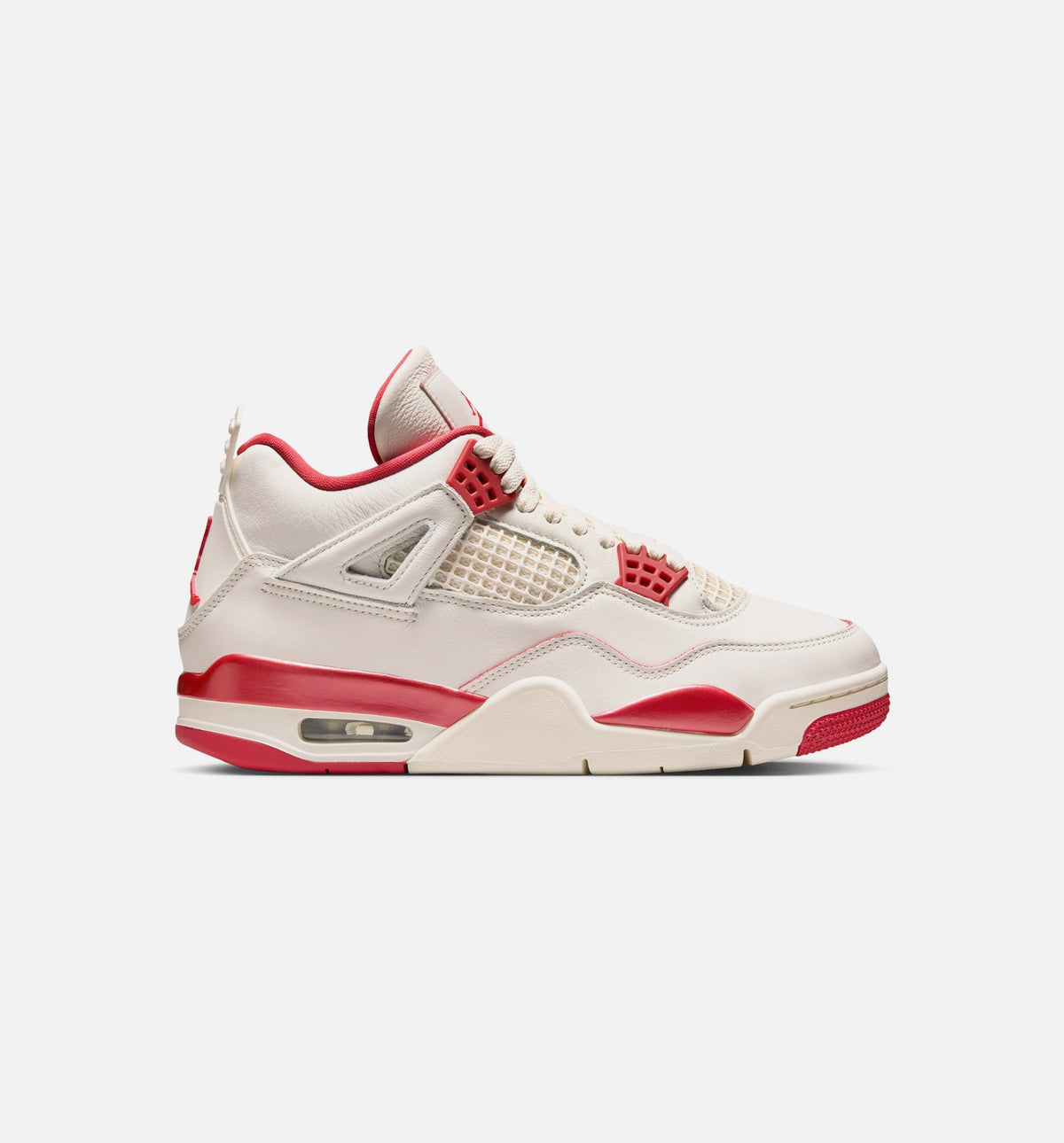 Air Jordan 4 Retro Valentine's Day | Women's Lifestyle Shoe | Light Ivory/Sierra Red/Siren Red