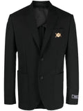 Versace wool single-breasted blazer
