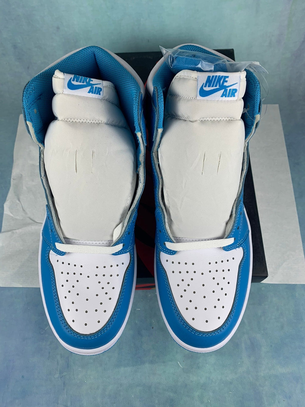 Air Jordan 1 High UNC Blue Unisex Sneakers