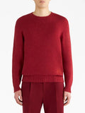 ETRO logo-embroidered cashmere jumper