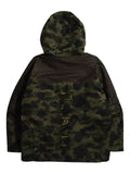 A BATHING APE® camouflage-pattern hooded jacket