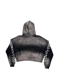 HELLSTAR Stars Shine graffiti-lettering hoodie